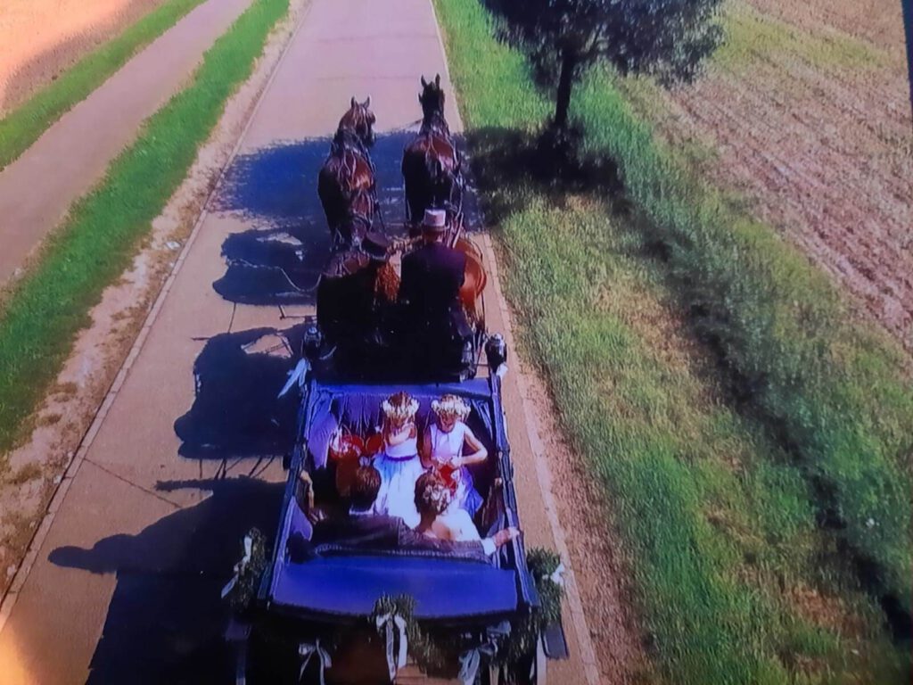 Hochzeitskutsche 4-Spännig