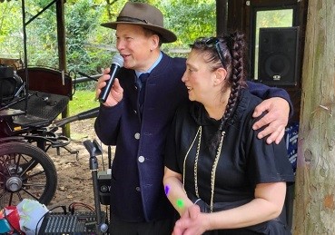 Werner Herrig und Partnerin